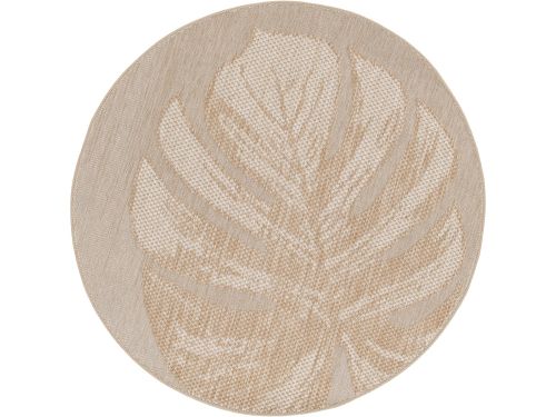 Naturalis buitenkleed - Ø200 cm - blad taupe