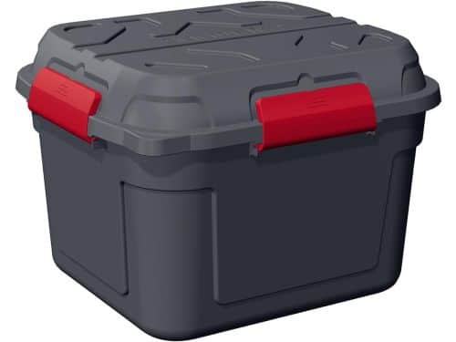 Opbergbox 90L - Waterdichte Kist - Buiten Opslag - Stapelbaar