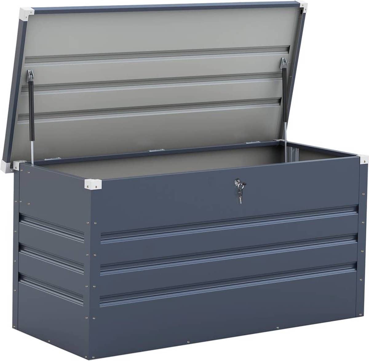 opbergbox metalen tuinkist “store” 480 liter 132 x