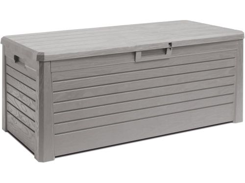 Opbergbox Tuin Grijs 148x72x60 cm - Weerbestendige Kussenbox Buiten