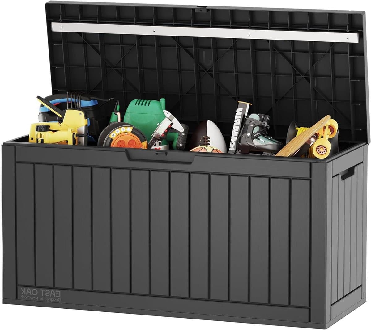 opbergbox tuin kussenbox balkon buiten spullen opbergen