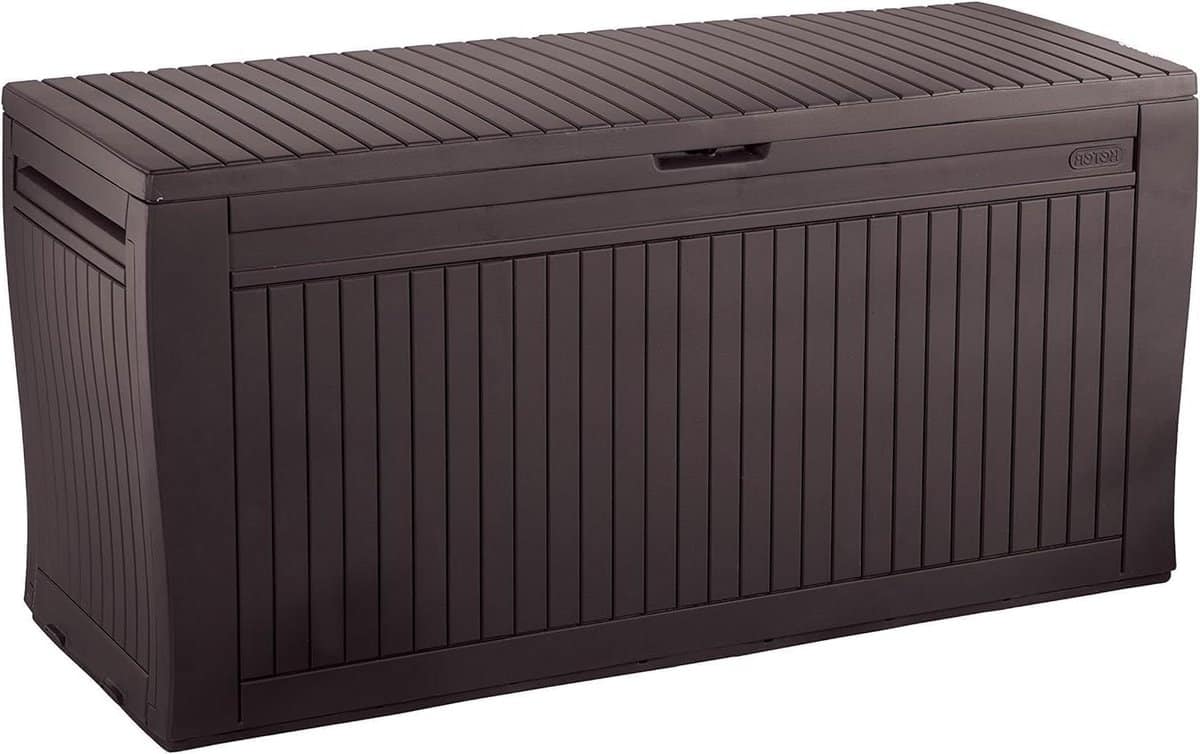 opbergbox tuinkussenbox groot formaat comfy box bruin