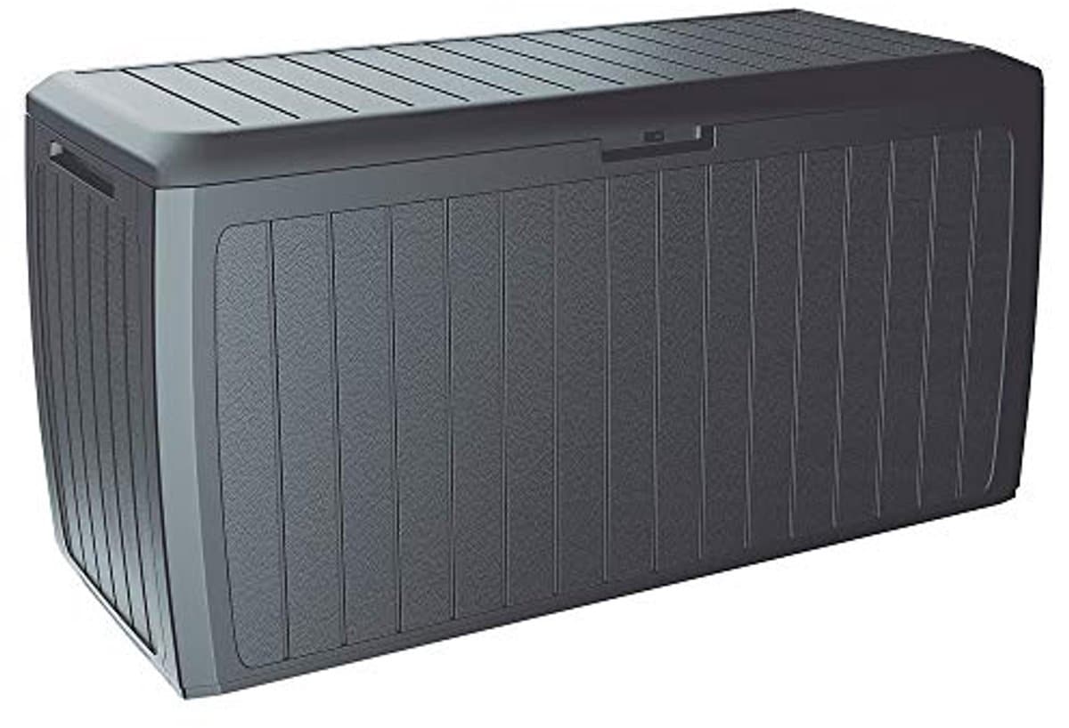 opbergbox xxl 290l voor buiten tuinkist met deksel en