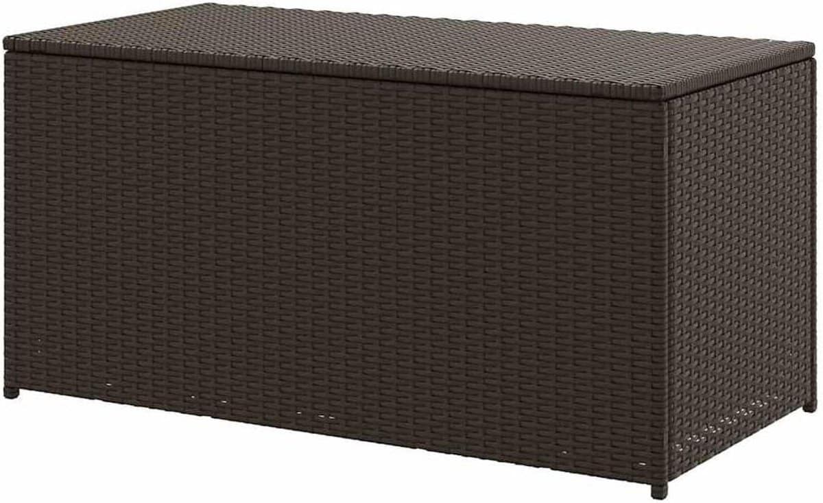 opbergdoos buiten terrasbox tuinbak tuinspullen opbergen hydraulisch