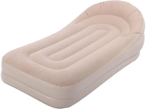 Opblaasbaar Ligbed - Luchtbank Bank - Kamperen Strand Thuis