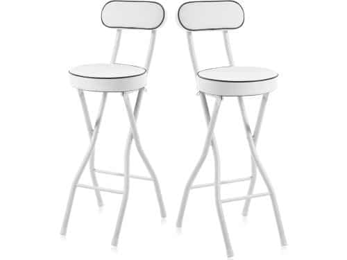 Opklapbare barkruk - Hoge klapstoel - Keuken Tuin Camping