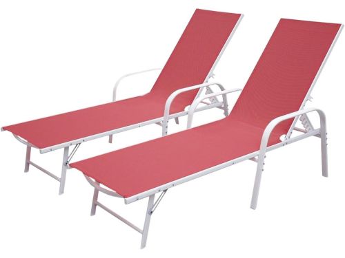 Opklapbare Ligbedden - Zonnebedden Chaise Longues - Buiten Ontspannen