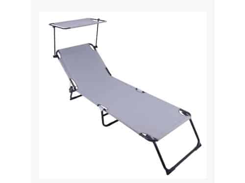 Opvouwbaar Ligbed - Strandbed Zonnebank - Tuin Reizen Kamperen