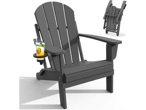 Opvouwbare Adirondack Stoel - Buitenstoel Lounge Stoel - Ontspannen in