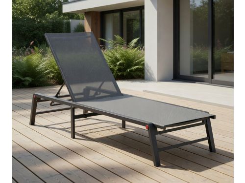 Opvouwbare Aluminium Ligstoel 115,1 x 59,9 x 30 cm