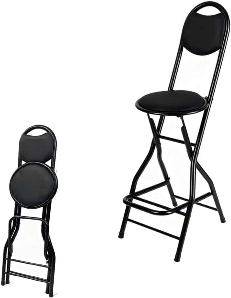 opvouwbare barkruk keukenstoel bar ruimtebesparend zitten met