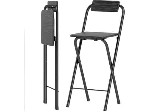 Opvouwbare Barkrukken - Barstoelen Keuken - Ruimtebesparend Zitten - Met