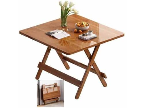 Opvouwbare bijzettafel - Bistrotafel tuintafel - Buiten dineren - Weerbestendig