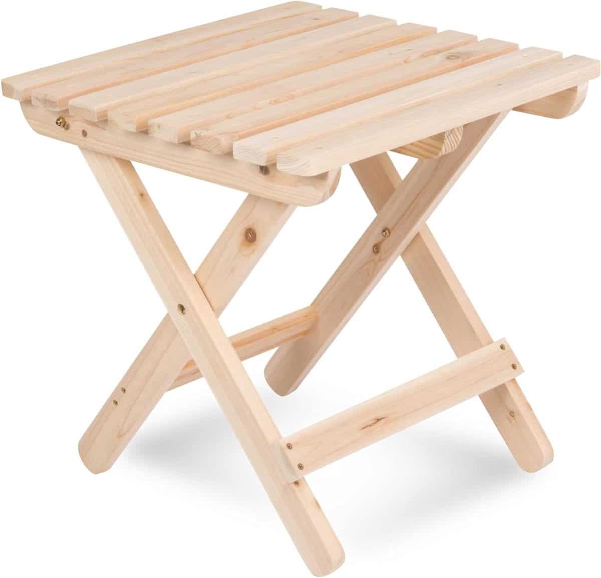 opvouwbare bijzettafel terrastafel buitenmeubilair draagbaar ontwerp