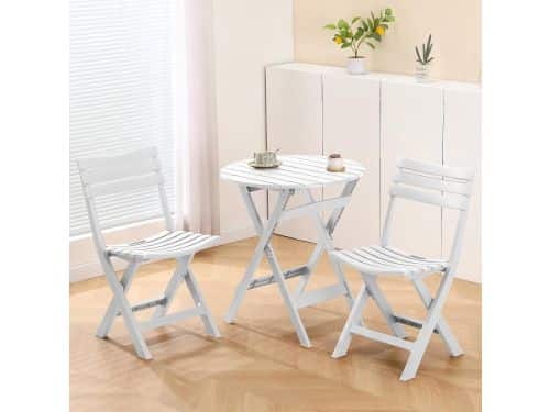 Opvouwbare Bistroset - Terrasmeubelset Tuinmeubel - Buiten Zitten Ontspannen