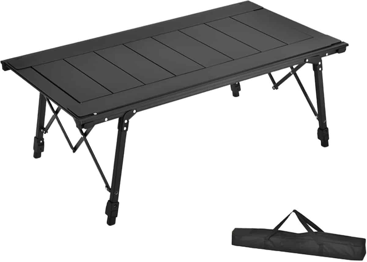 opvouwbare buitentafel klaptafel modulair kamperen koken tuin