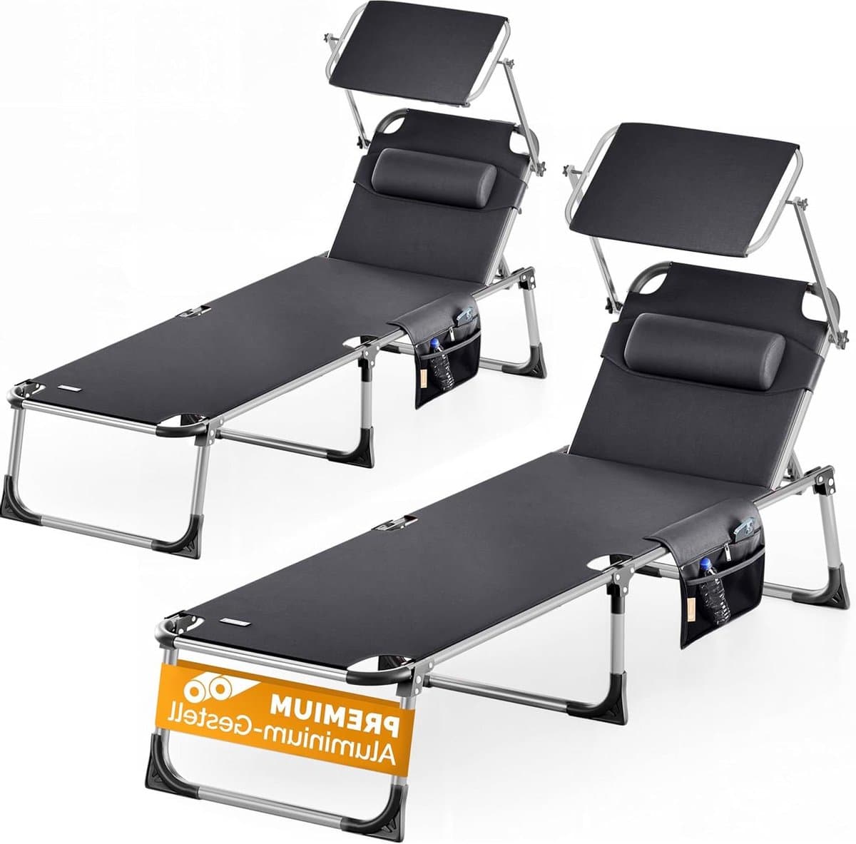 opvouwbare ligstoelen tuin ligbedden ontspannen buiten verstelbare