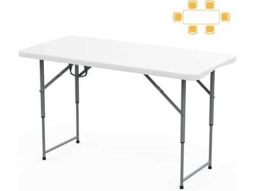 Opvouwbare picknicktafel - Klaptafel feesttafel - Buiten dineren - In