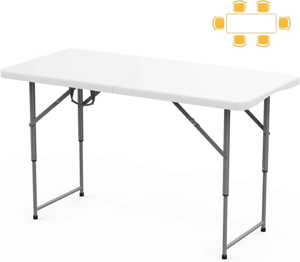 opvouwbare picknicktafel klaptafel feesttafel buiten dineren in