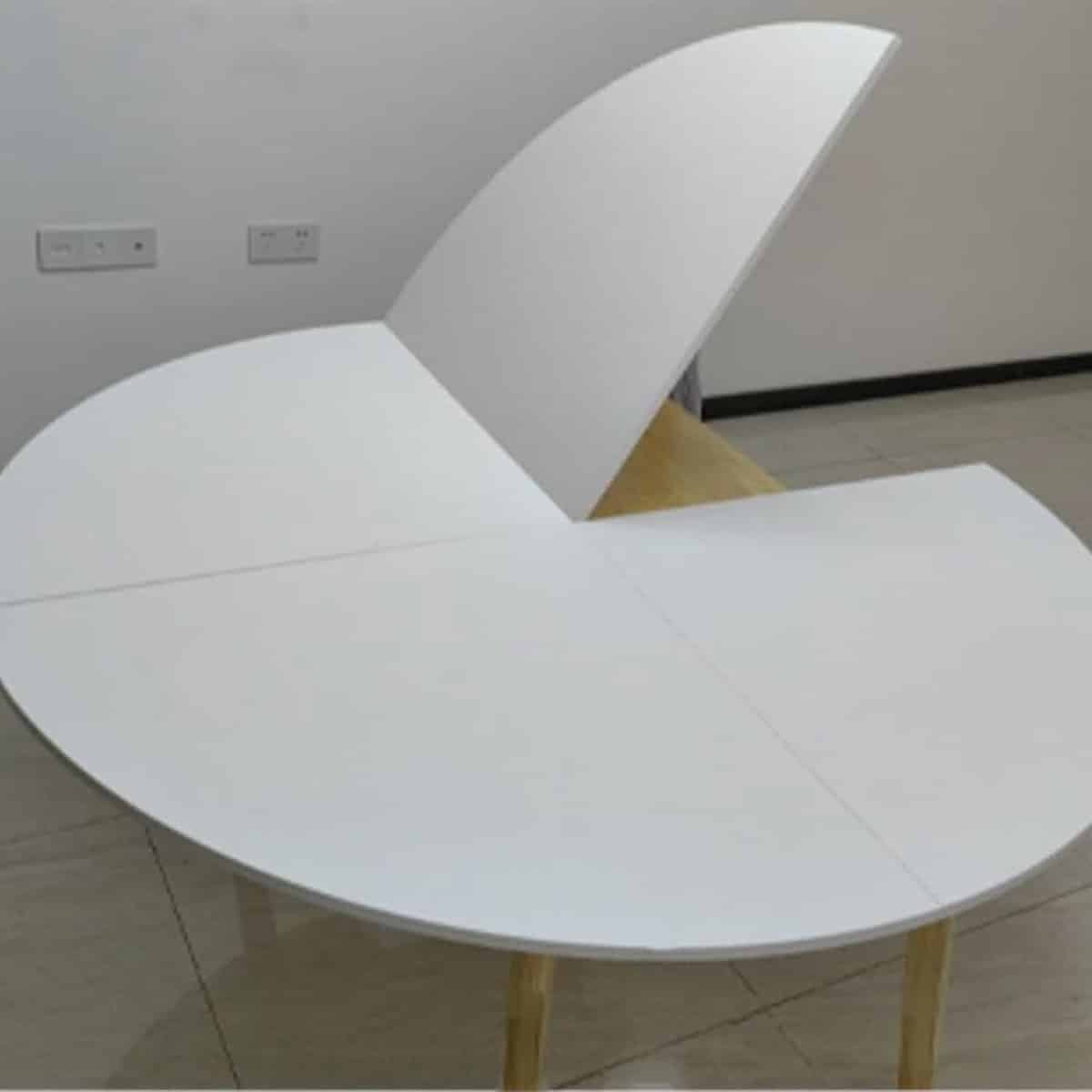 opvouwbare ronde tafel klaptafel blad extra eetruimte