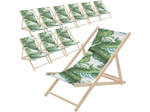 Opvouwbare Strandstoel - Ligbed Dekstoel - Ontspannen Buiten - 3