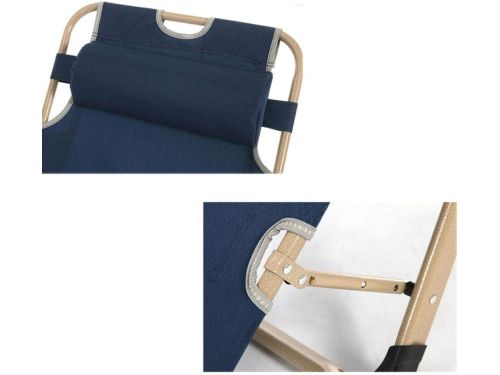 Opvouwbare verstelbare ligstoel strandstoel & tuinstoel | Ergonomisch siësta ligbed