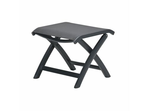 Osaka - Aluminium tuin voetenbank - carbon black - mid