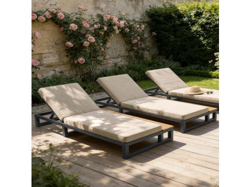 Outdoor Dagbed - Ligstoel Lounger - Terras Ontspanning - Verstelbare