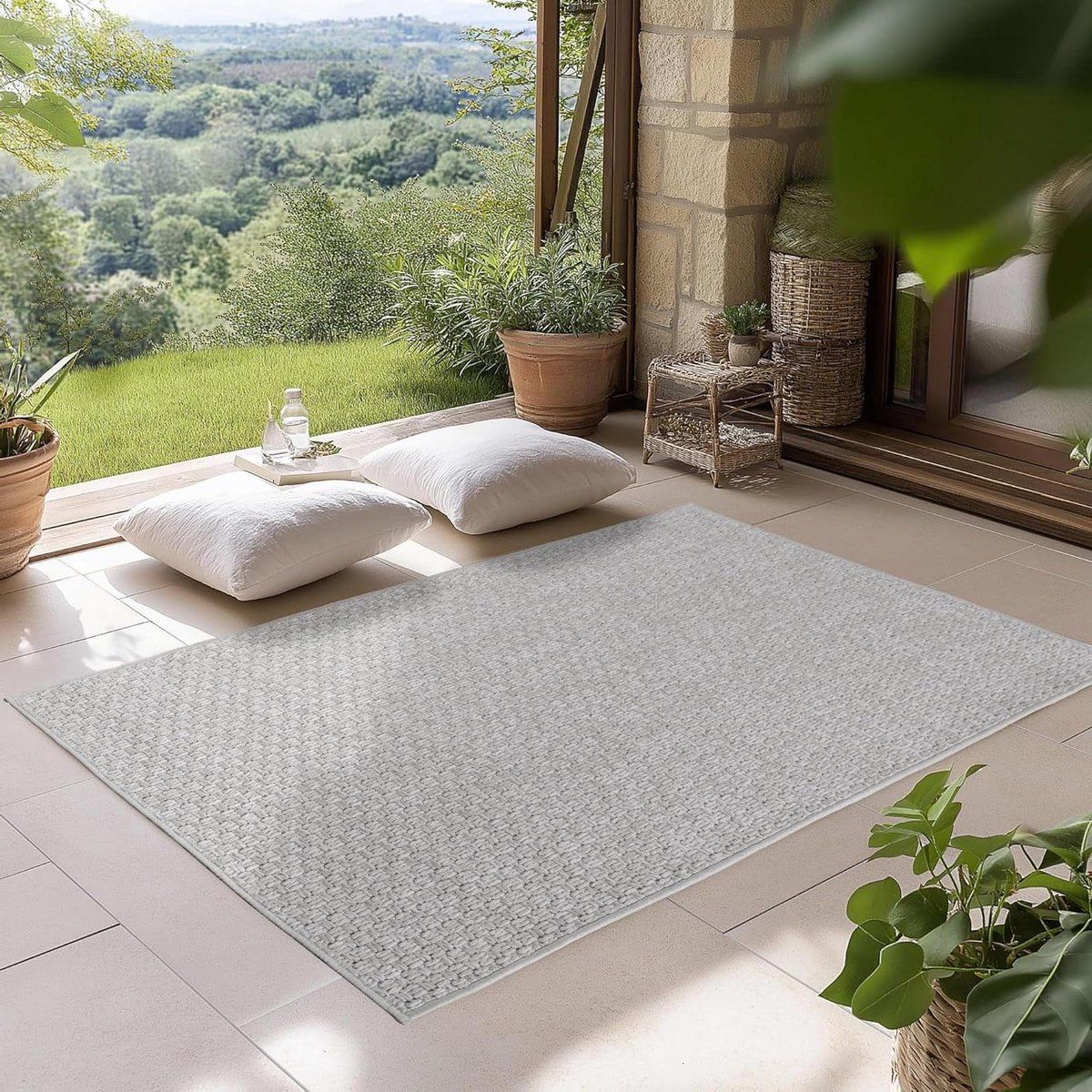 outdoor tapijt buitenkleed terras verfraaien buitenruimte weerbestendig