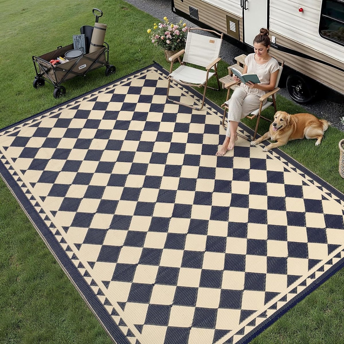outdoor tapijt campingmat buitenkleed terras tuin gebruik
