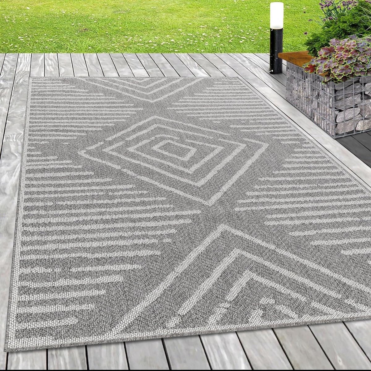 outdoor tapijt gestreept buitenkleed vloerkleed buiten leven