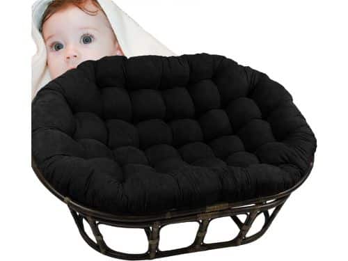 Papasan Stoelkussen - Hangstoel Zitkussen - Buiten Ontspannen - Comfortabel