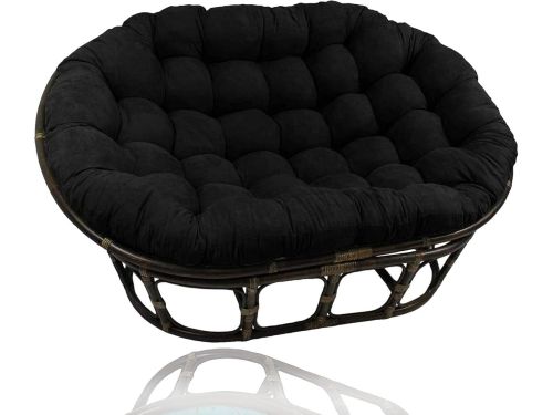 Papasan Stoelkussen - Zitkussen Hangstoel - Buiten Ontspannen - Dubbel