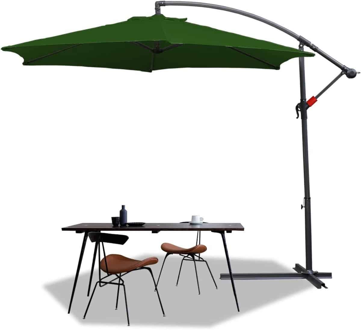 parasol aluminium tuinparasol scherm zon beschermen draaibaar