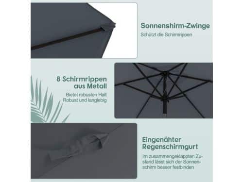 Parasol - Stokparasol - Balkonparasol - Strandparasol - Tuinparasol
