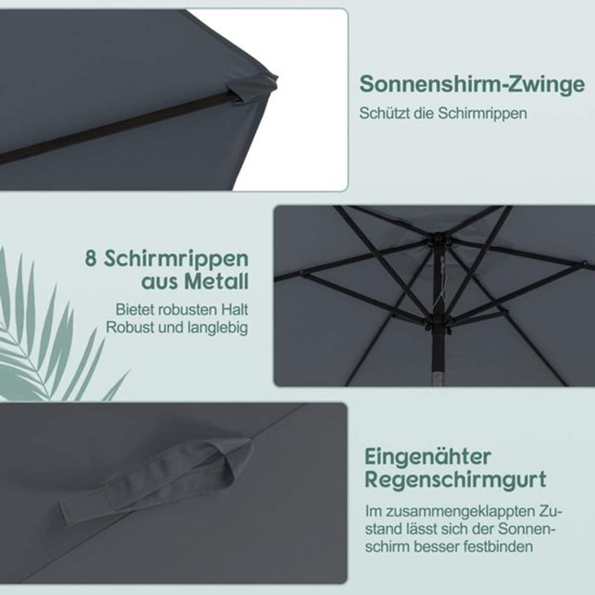 parasol stokparasol balkonparasol strandparasol tuinparasol