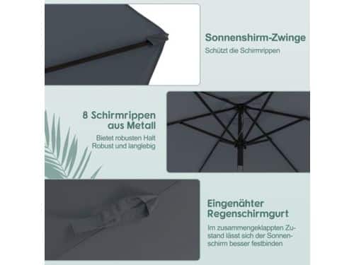 Parasol - Stokparasol - Balkonparasol - Strandparasol - Tuinparasol