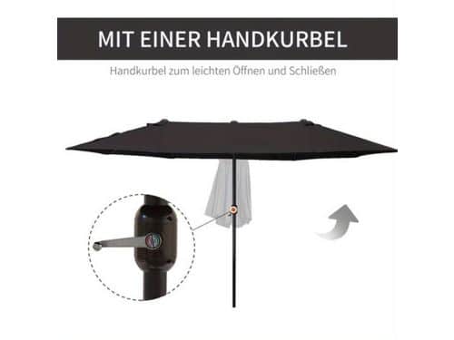 Parasol - Tuinparasol - Balkonparasol - Terrasparasol - Stokparasol