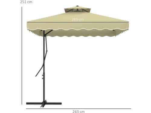 Parasol - Tuinparasol - Balkonparasol - Zweefparasol - Strandparasol