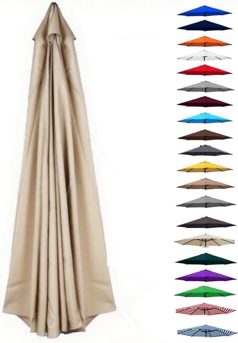 parasol vervangdoek parasolhoes buiten zomer kleurvast waterdicht