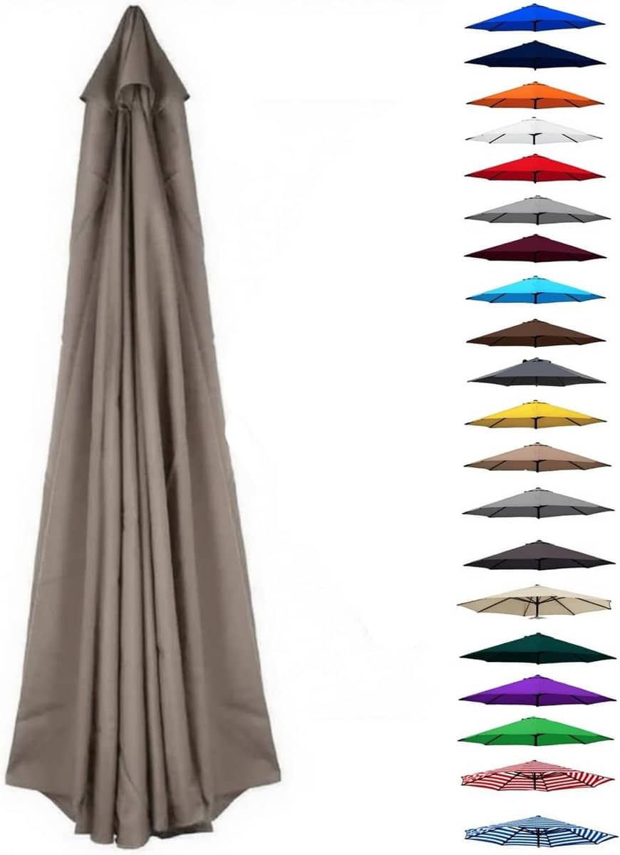 parasol vervangdoek parasolhoes buiten zonwering tuin waterdicht