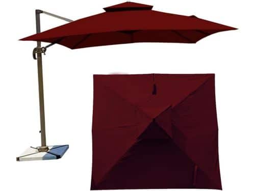 Parasol Vervangingsdoek - Parasolhoes Bovenkant - Buiten Bescherming - Waterdicht