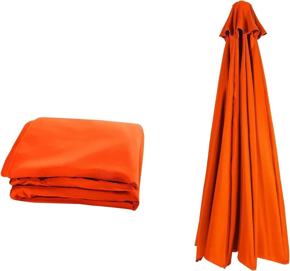 parasol vervangingsdoek parasolhoes buiten beschermen waterdicht polyester