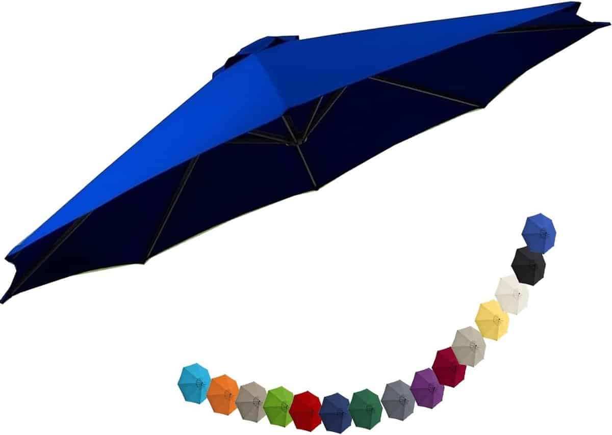 parasol vervangingsdoek parasolhoes terras beschermen waterbestendige polyester