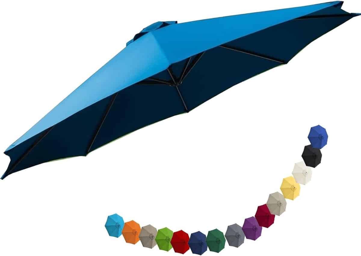 parasol vervangingsdoek parasolhoes terras bescherming waterbestendig polyester