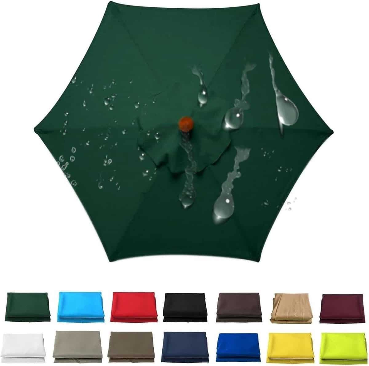 parasol vervangingsluifel parasolhoes buiten schaduw creëren waterdichte