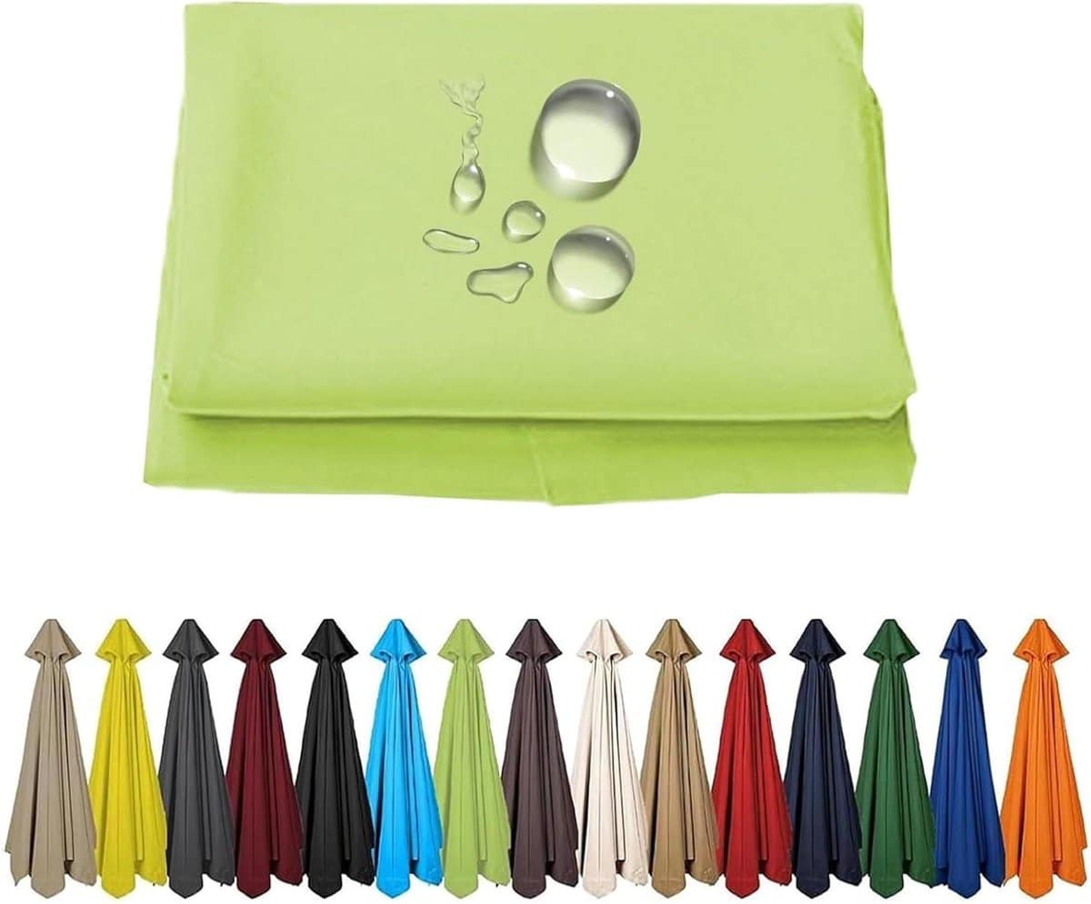 parasol vervangingsluifel parasolhoes doek zonwering buiten waterdicht