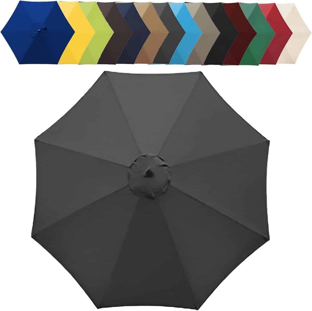 parasol vervangingsluifel parasolhoes tuin terras beschermen waterdicht