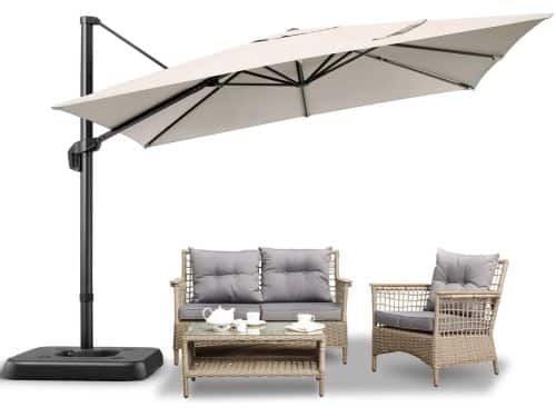 Parasol - Zweefparasol - Vrijdragende Parasol - Grote Parasol