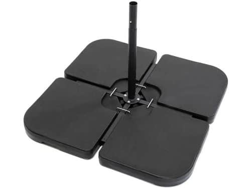 Parasolgewichten Set - Parasolvoet Vulbaar - Terras Stabiliseren - 4